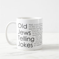 Alte Juden, die Witze erzählen: Die Witz-Tasse!