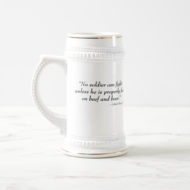 ALTE JUNGEN-TASSE BIERGLAS (Links)