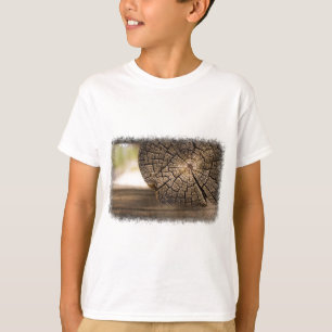 Alte Kabine Holz Texturen T-Shirt