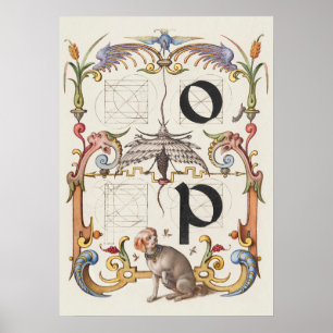 Alte Kalligrafie Poster