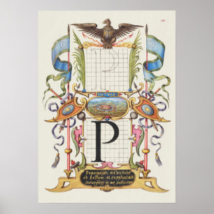 Alte Kalligrafie Poster