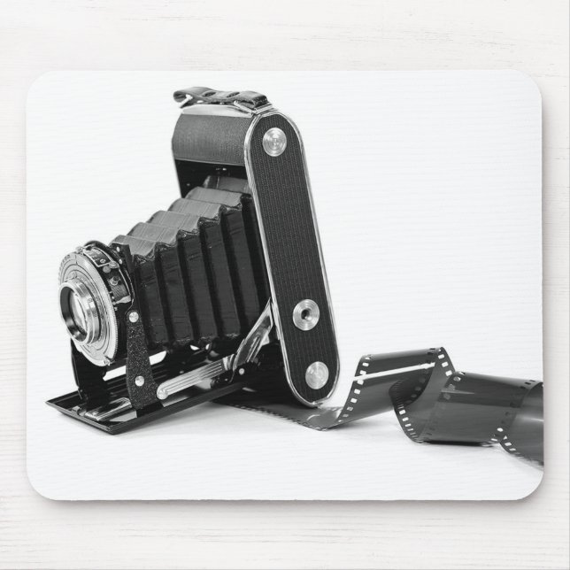alte Kamera mit Film Mousepad (Vorne)