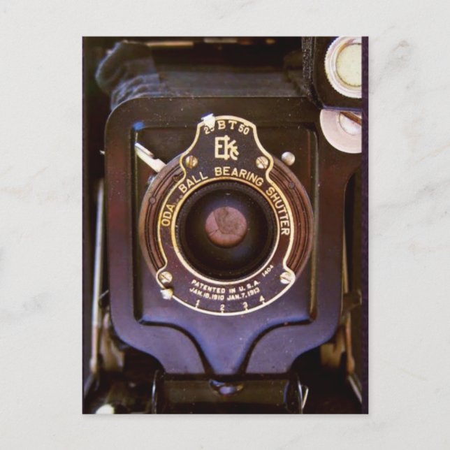 Alte Kamera Postkarte (Vorderseite)