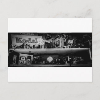 Alte Kamera Postkarte