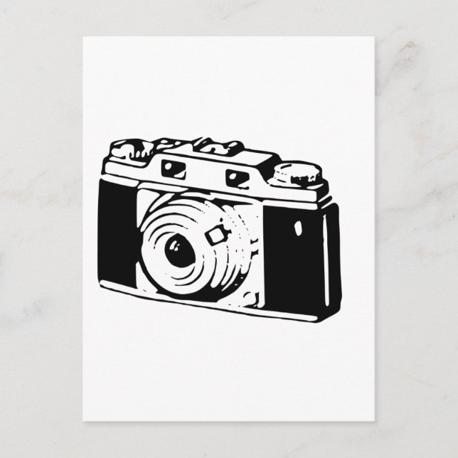 Alte Kamera Postkarte (Vorderseite)
