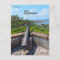 Alte Kanone in der Festung Butrint in Albanien