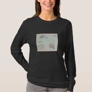 Alte Karte der Kanalinseln (1904) T-Shirt