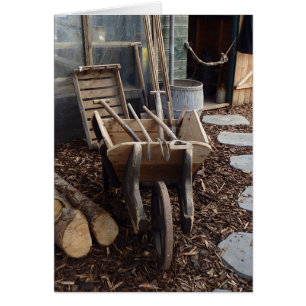 Alte Karte der Schubkarre 1940