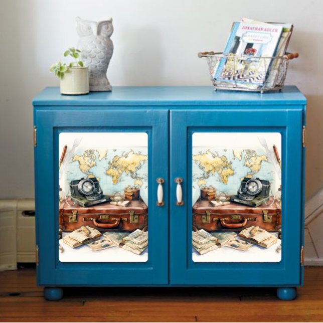 Alte Karte Thema Reisen DekoPage Drucken Seidenpapier (Von Creator hochgeladen)