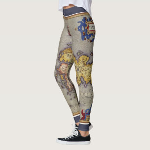 Alte Karte von Japan von Mercator und Hondius Leggings
