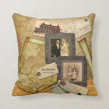 Alte Karten-Postkarten-Papier-Collagen-Vintager