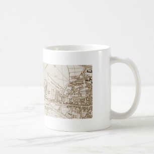 Alte Karten-Tasse Tamworths Kaffeetasse