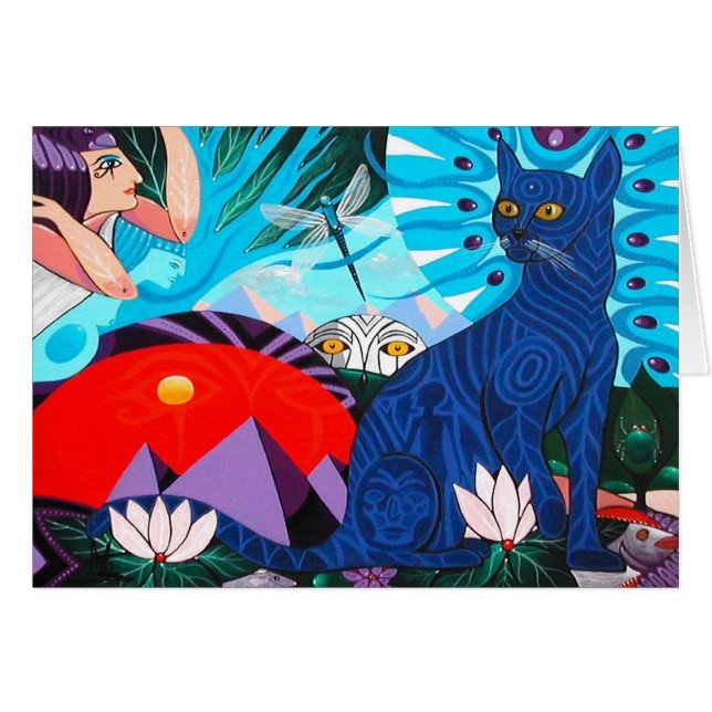 Alte Katze durch Gregory Gallo (Vorderseite (Horizontal))