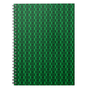 Alte keltische Kreuz-Knotenarbeit Fine Art Notizblock