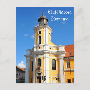 Alte Kirche in Cluj Napoca, Rumänien Postkarte