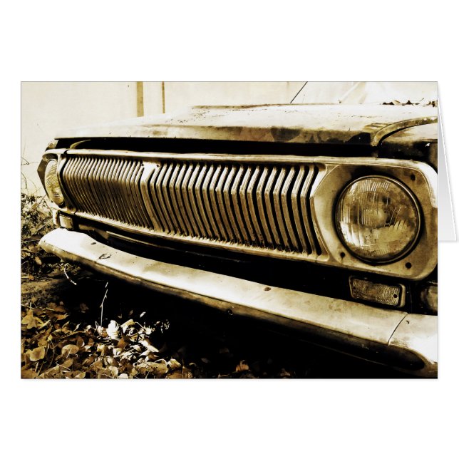 Alte klassische Autoscheinwerfer (Vorderseite (Horizontal))