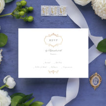 Alte klassische goldene Salbei-Monogramm-Hochzeit
