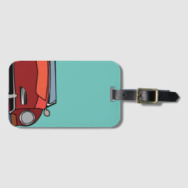 Alte klassische Vintage Autoreise Gepäckanhänger