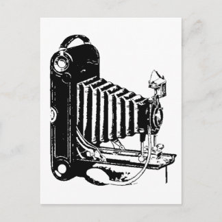 Alte Kodak-Kamera Postkarte