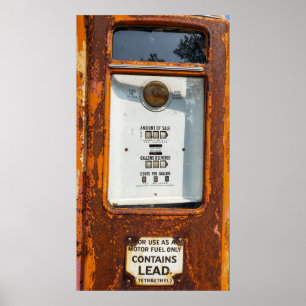 Alte Kraftstoffpumpe Poster