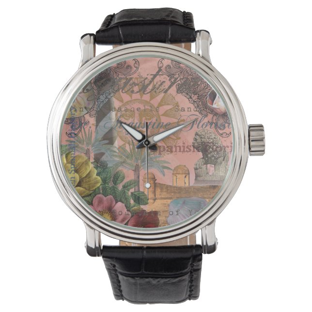 Alte Kunst Armbanduhr (Vorderseite)