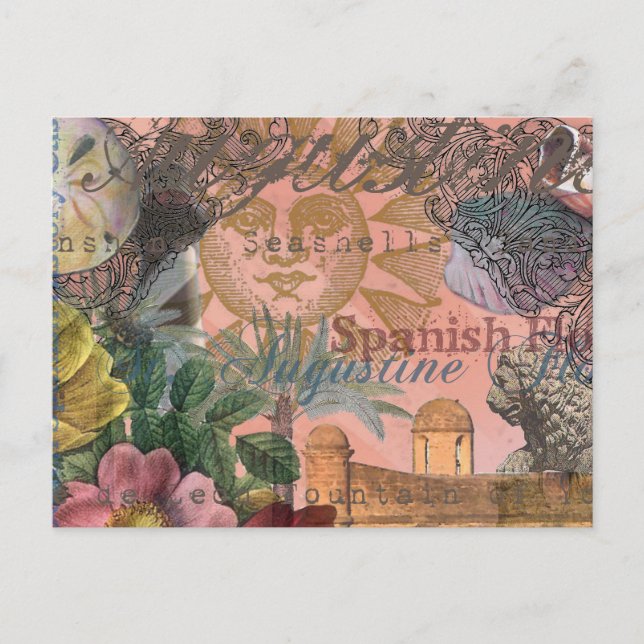 Alte Kunst Postkarte (Vorderseite)