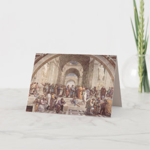 alte Kunstakademie-Grußkarte Karte