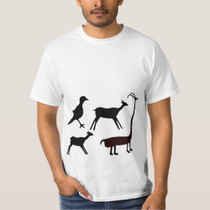 Alte Künstler - prähistorische Tiere T-Shirt