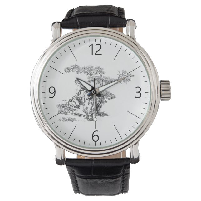 Alte Kunstwerke aus dem ländlichen Raum Armbanduhr (Vorderseite)