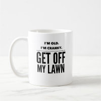 Alte Kurbeln runter von meiner Rasen Tasse