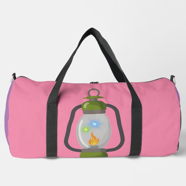 alte Lampe Duffle Bag (Vorderseite)
