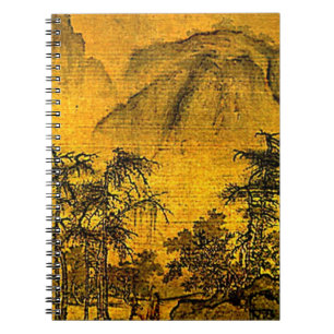 Alte Landschaft Notizblock