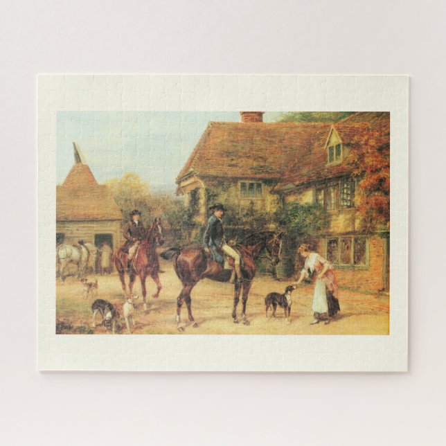 Alte Landschaft Puzzle (Horizontal)