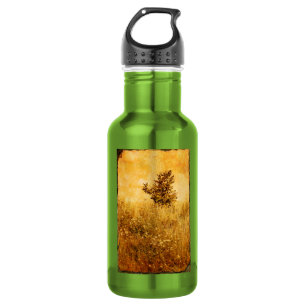 Alte Landschaftsansicht Edelstahlflasche