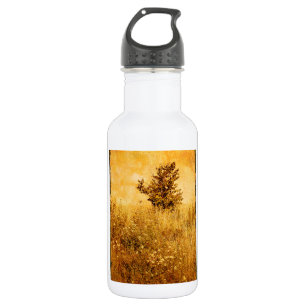 Alte Landschaftsansicht Edelstahlflasche