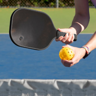 Alte Lederdecke Pickleball Schläger