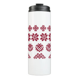 Alte lettische Symbole Sun Moon Star Jumis Thermosbecher