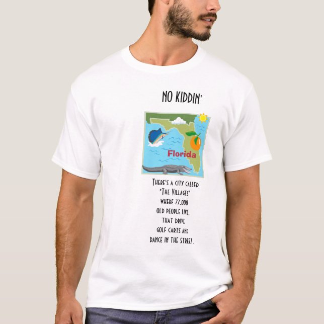 Alte Leute Floridas T-Shirt (Vorderseite)