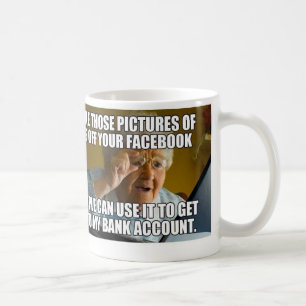 Alte Leute! Kaffeetasse