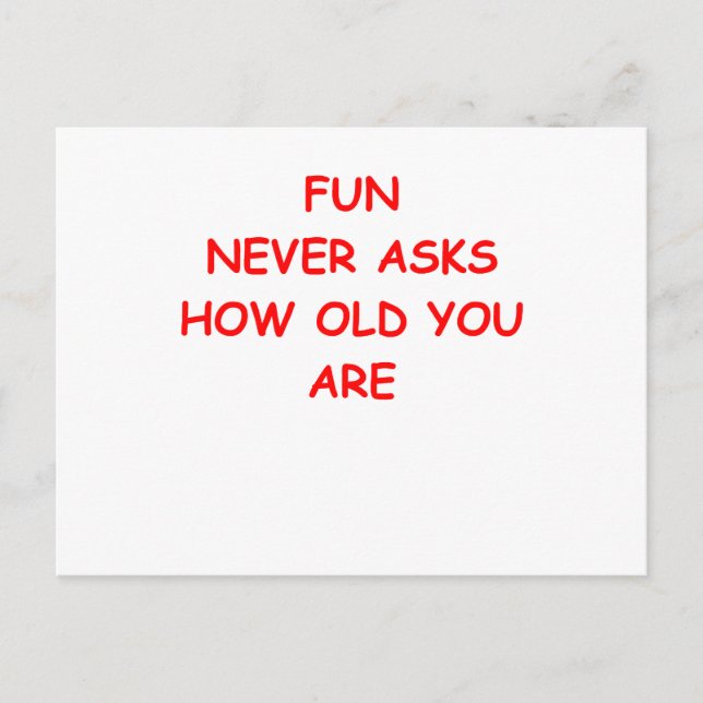 alte Leute Postkarte (Vorderseite)