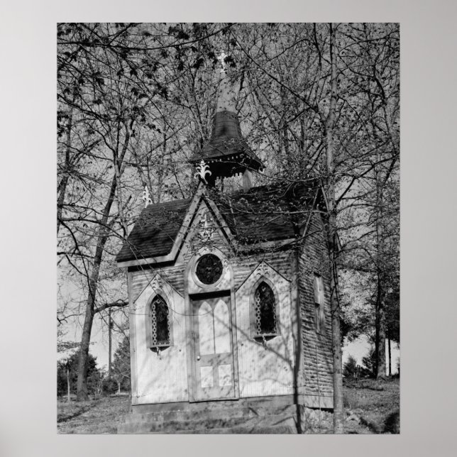 Alte Log Chapel Poster (Vorne)