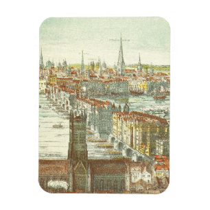Alte London Bridge, England Magnet