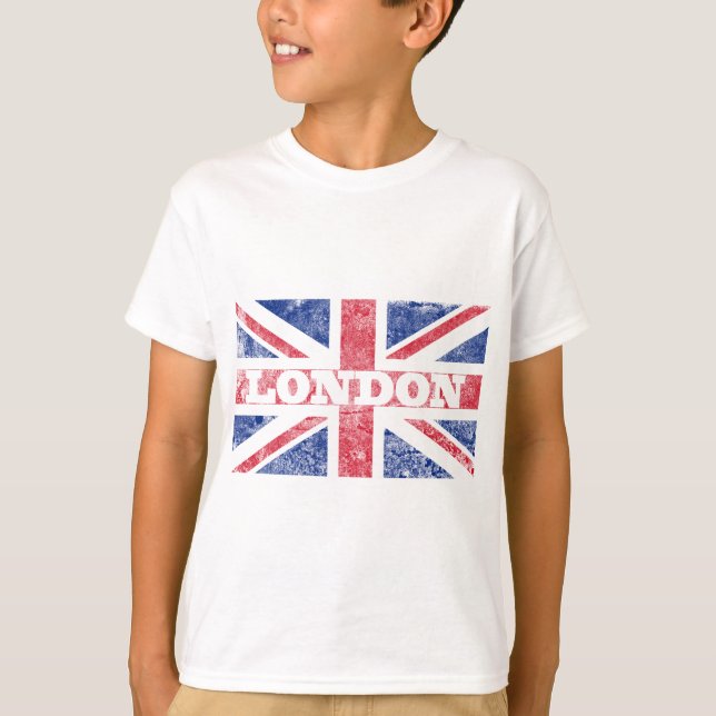 Alte London-Flagge T-Shirt (Vorderseite)