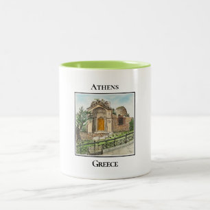 Alte Madrasa-Pforte, Römische Agora, Athen, Griech Zweifarbige Tasse