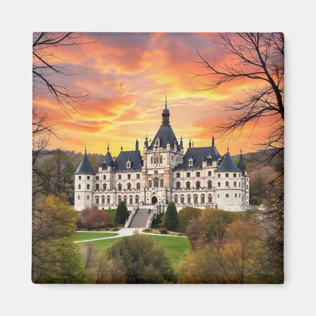 Alte majestätische Burg Magnet (Vorne)