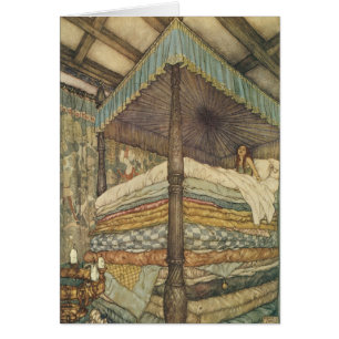 Alte Märchen, Prinzessin auf der Erbse, Edmund Dul