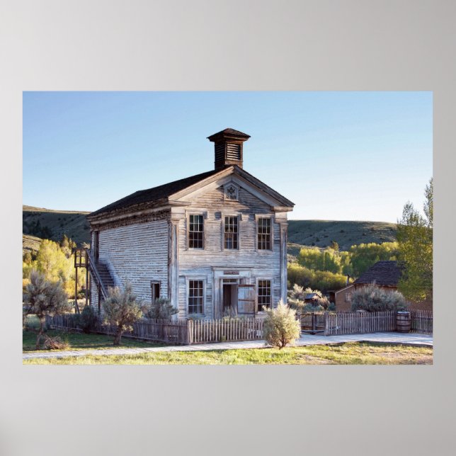 ALTE MASONIC LODGE & SHOOLHOUSE POSTER (Vorne)