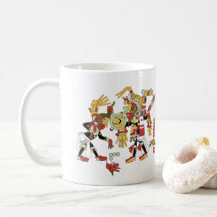 Alte Mesoamerican Kunst-Kaffee-MayaTasse Kaffeetasse