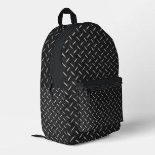 Alte Metall-Rucksack Bedruckter Rucksack