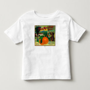 Alte Mission Orange LabelFullerton, CA Kleinkind T-shirt